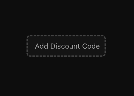 Discount Code Input